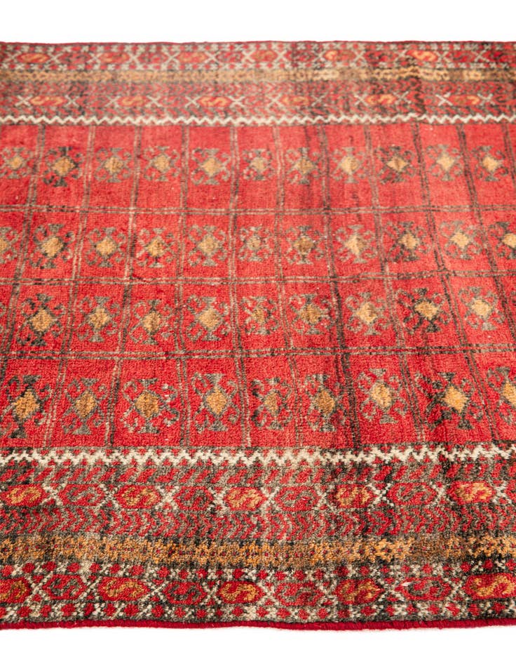 Detail image of  2' 9 x 4' 1  Hand Knotted Balouch Persian Wool Rug