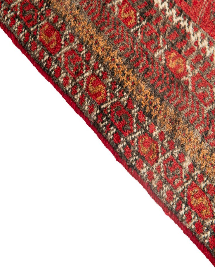 Detail image of  2' 9 x 4' 1  Hand Knotted Balouch Persian Wool Rug