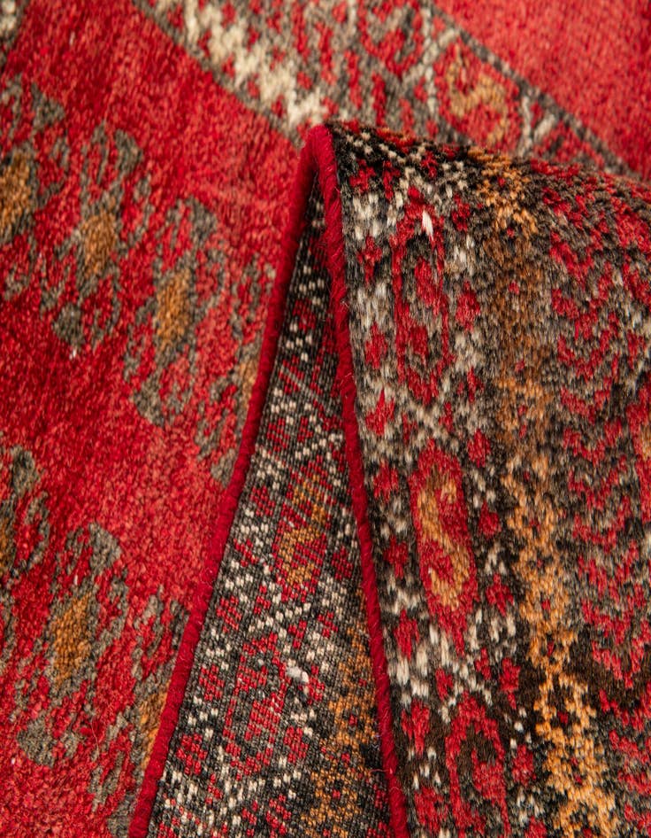 Detail image of  2' 9 x 4' 1  Hand Knotted Balouch Persian Wool Rug