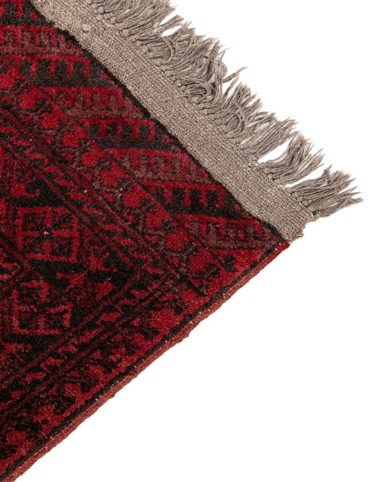 Detail image of  6' 7 x 9' 8  Hand Knotted Balouch Persian Wool Rug