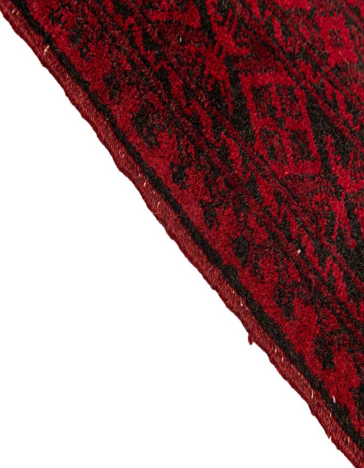 Detail image of  6' 7 x 9' 8  Hand Knotted Balouch Persian Wool Rug