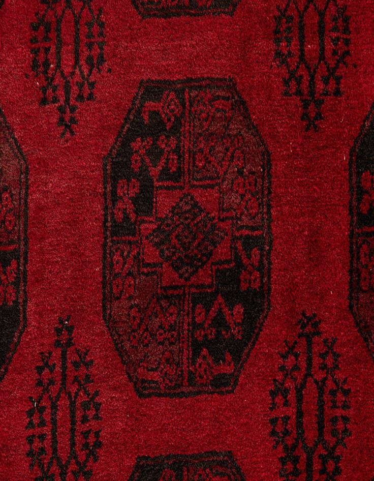 Detail image of  6' 7 x 9' 8  Hand Knotted Balouch Persian Wool Rug