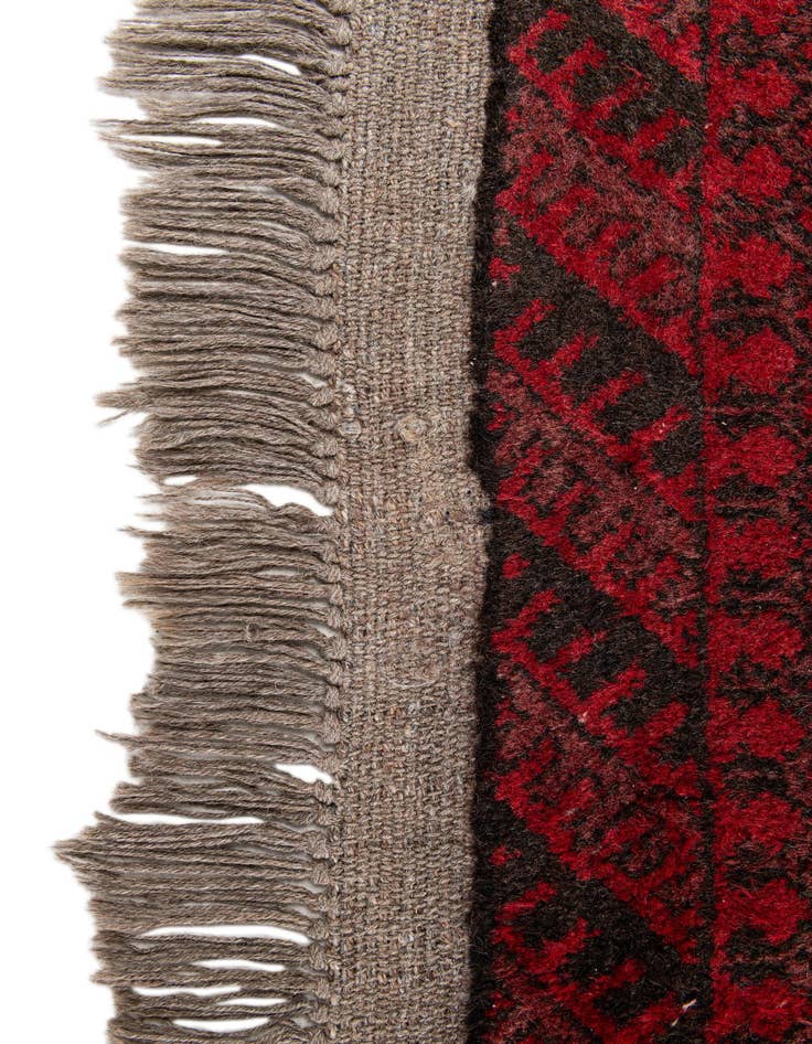 Detail image of  6' 7 x 9' 8  Hand Knotted Balouch Persian Wool Rug