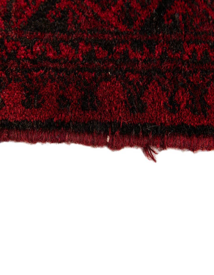 Detail image of  6' 7 x 9' 8  Hand Knotted Balouch Persian Wool Rug