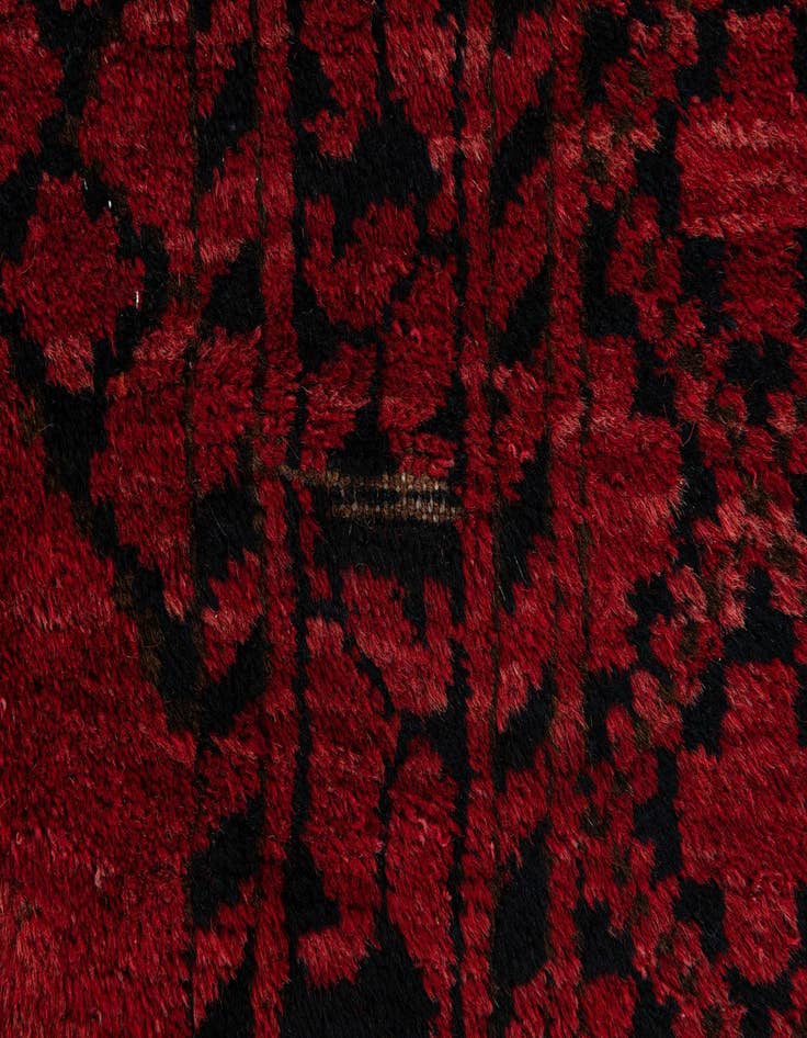 Detail image of  8' x 9' 4  Hand Knotted Balouch Persian Wool Rug