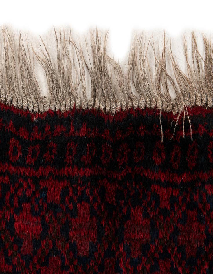 Detail image of  8' x 9' 4  Hand Knotted Balouch Persian Wool Rug