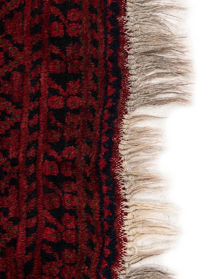 Detail image of  8' x 9' 4  Hand Knotted Balouch Persian Wool Rug