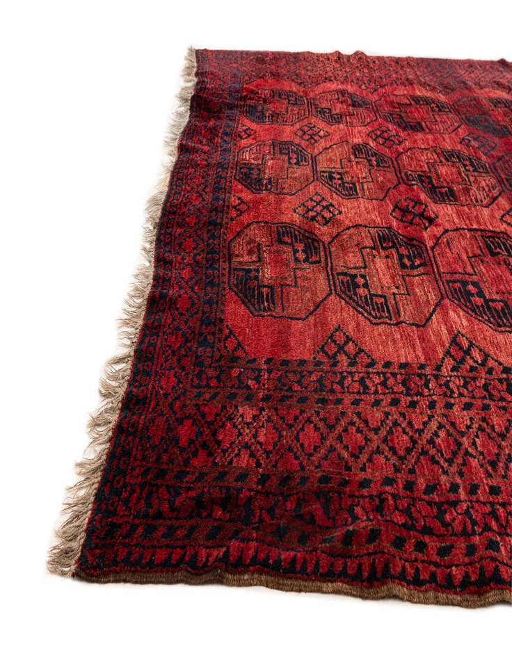 Detail image of  8' x 9' 4  Hand Knotted Balouch Persian Wool Rug