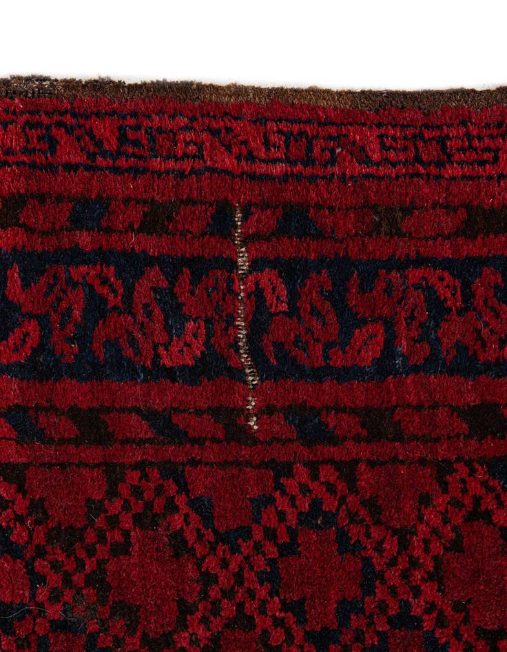 Detail image of  9' 1 x 11' 2  Hand Knotted Balouch Persian Wool Rug