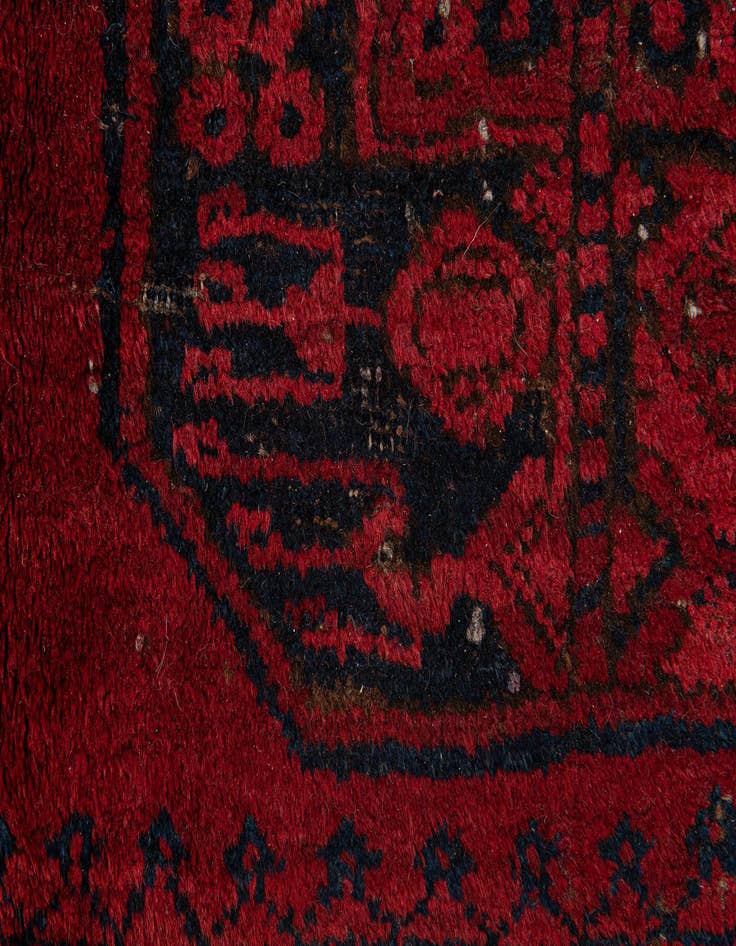 Detail image of  9' 1 x 11' 2  Hand Knotted Balouch Persian Wool Rug