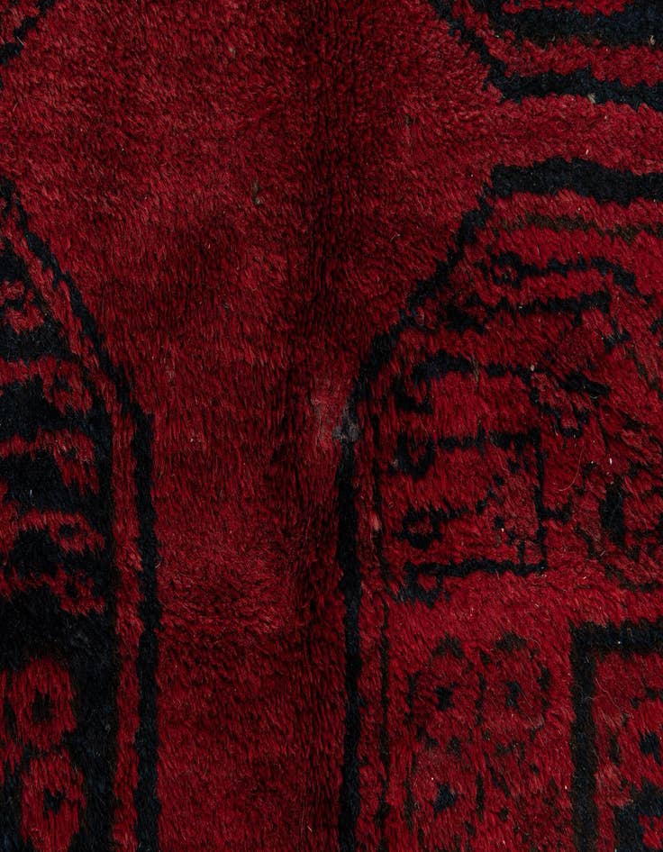 Detail image of  9' 1 x 11' 2  Hand Knotted Balouch Persian Wool Rug
