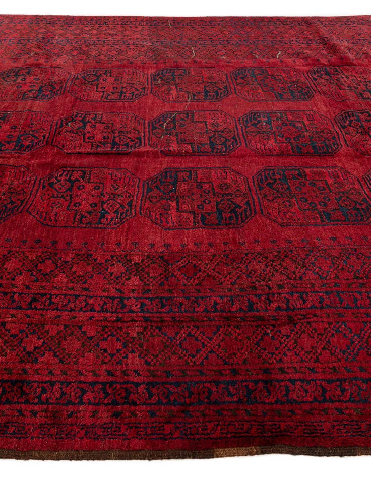 Detail image of  9' 1 x 11' 2  Hand Knotted Balouch Persian Wool Rug