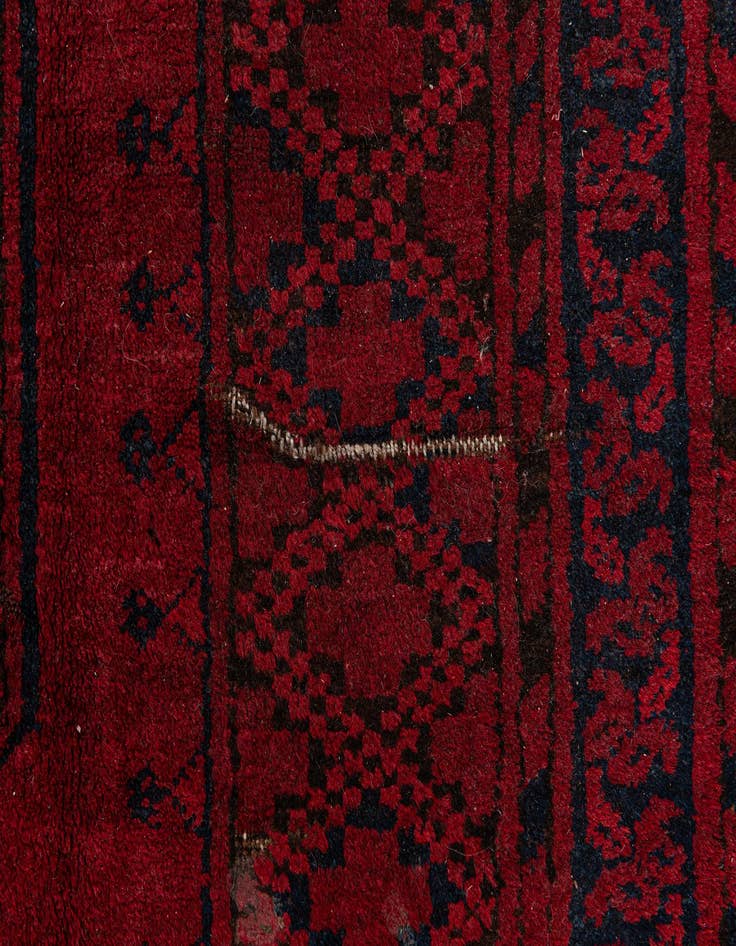 Detail image of  9' 1 x 11' 2  Hand Knotted Balouch Persian Wool Rug