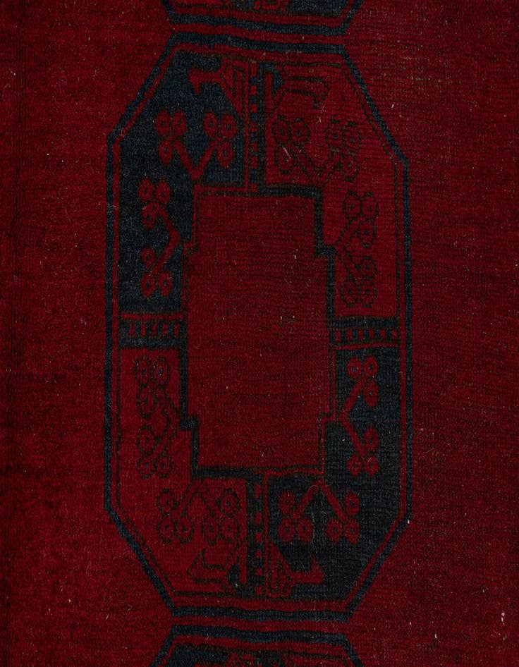 Detail image of  7' 11 x 11' 2  Hand Knotted Balouch Persian Wool Rug