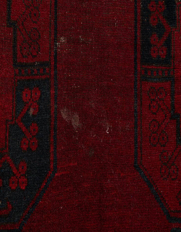 Detail image of  7' 11 x 11' 2  Hand Knotted Balouch Persian Wool Rug