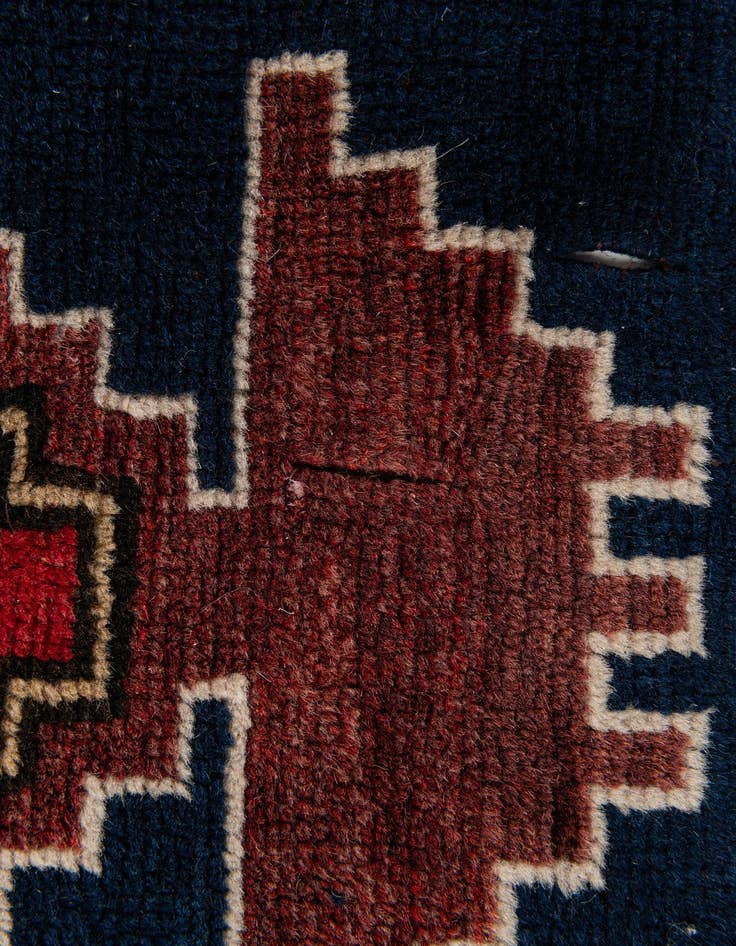 Detail image of 3' 7 x 6' 4 Hand Knotted Balouch Persian Wool Rug