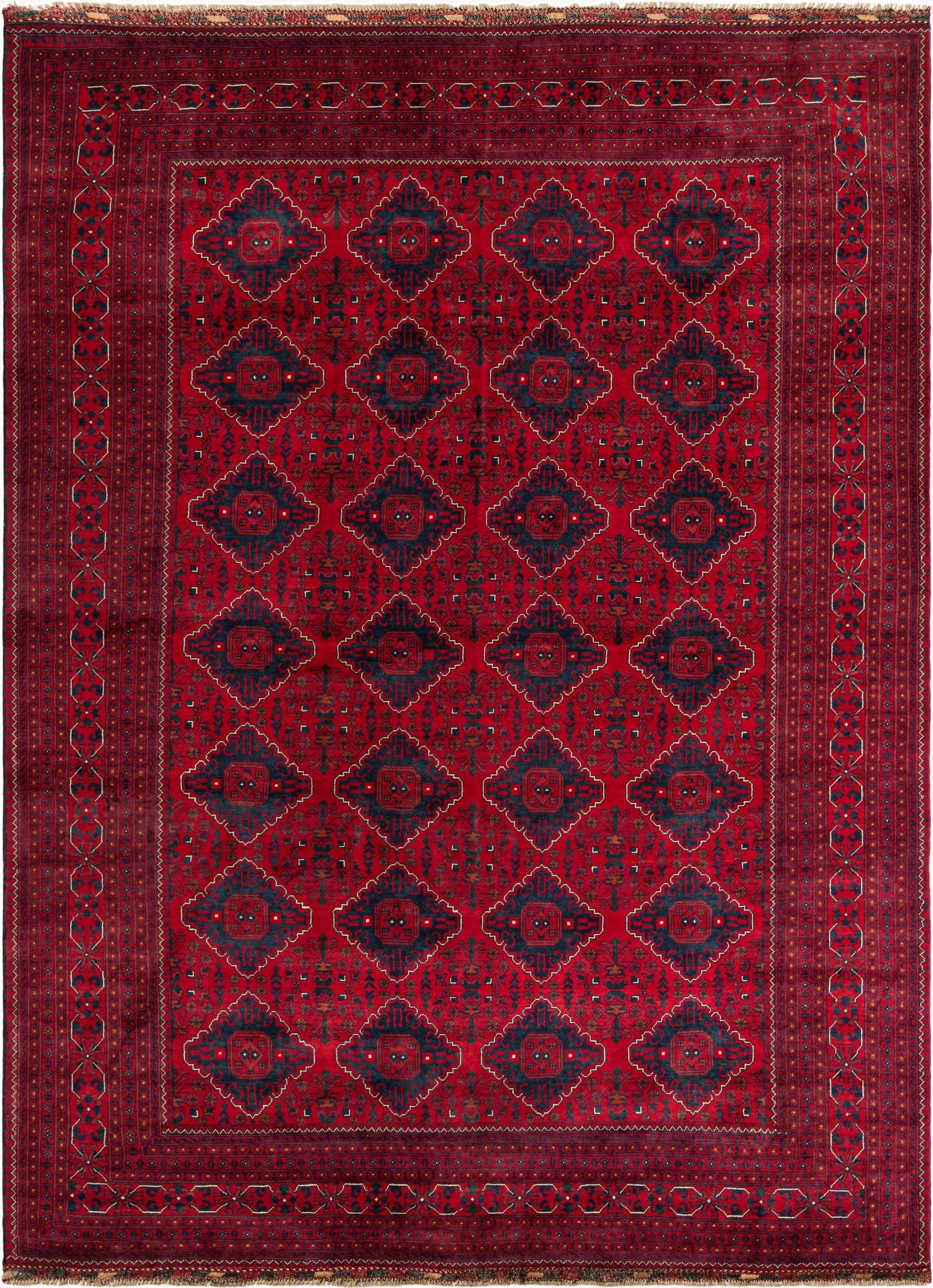  8' 2 x 11' 4  Hand Knotted Balouch Wool Rug