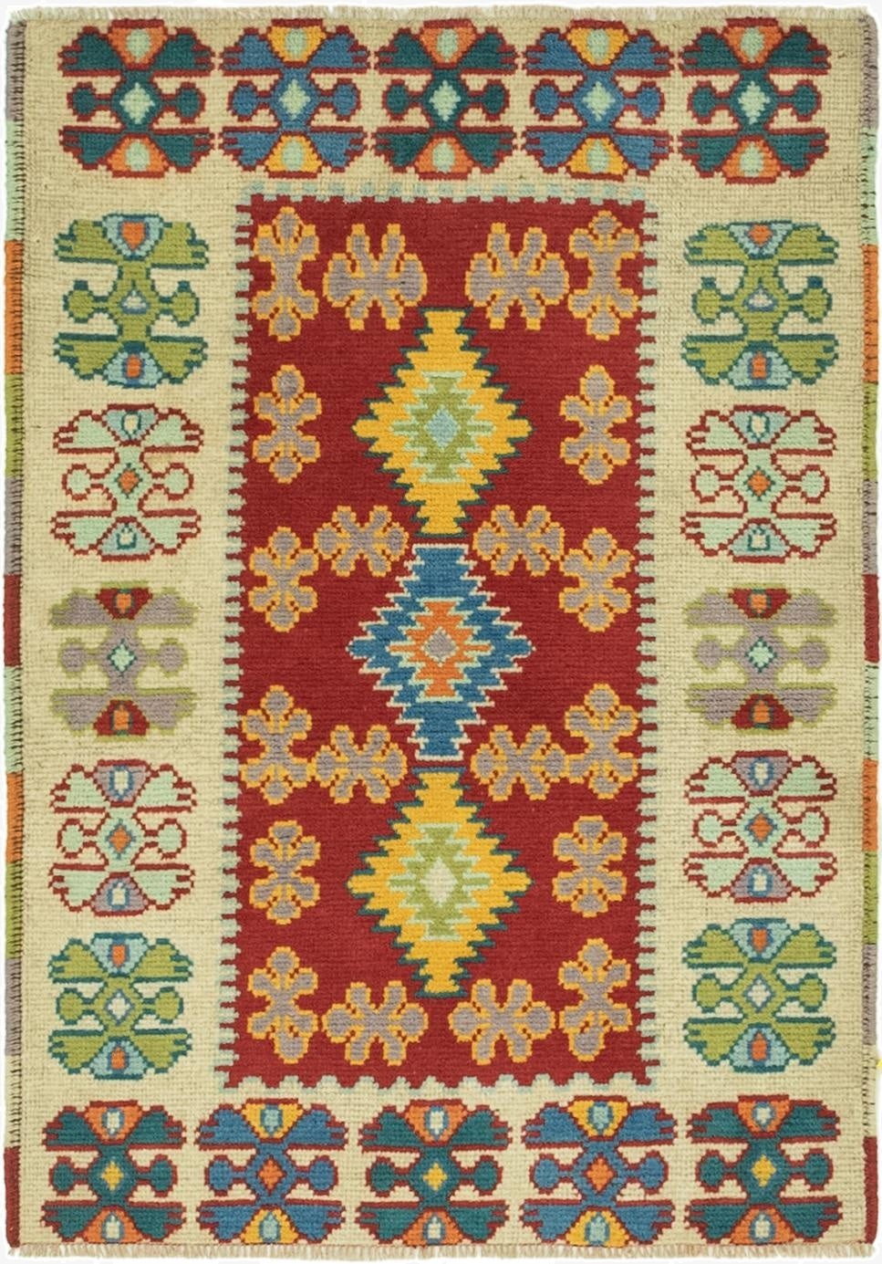  2' 8 x 4'  Hand Knotted Balouch Rug