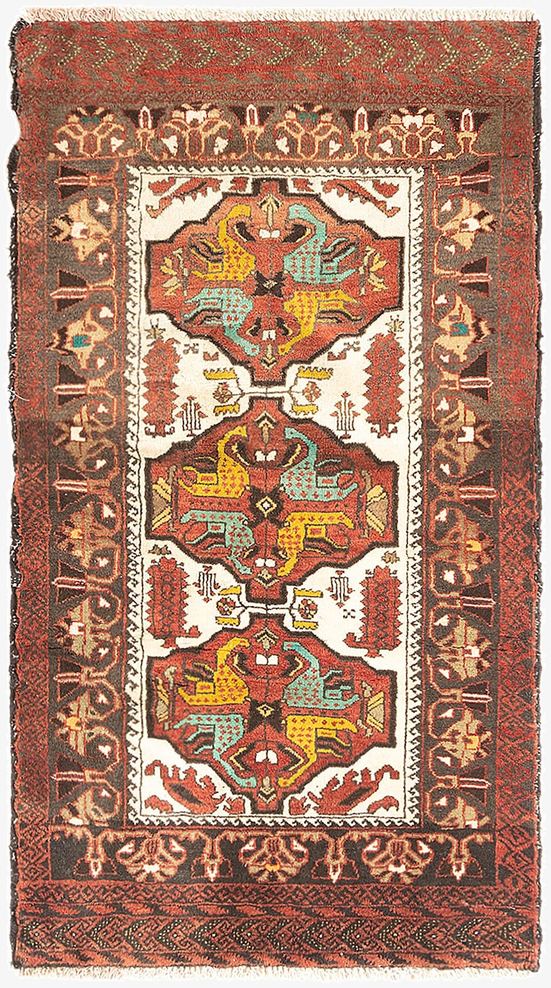  2' 10 x 5' Balouch Rug