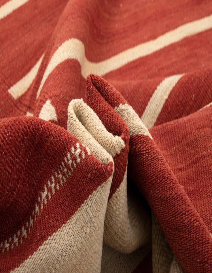 Detail image of  5' 1 x 6' 11 Baneh Kilim Rug