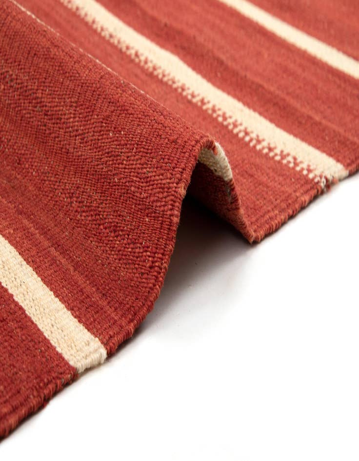 Detail image of  5' 1 x 6' 11 Baneh Kilim Rug