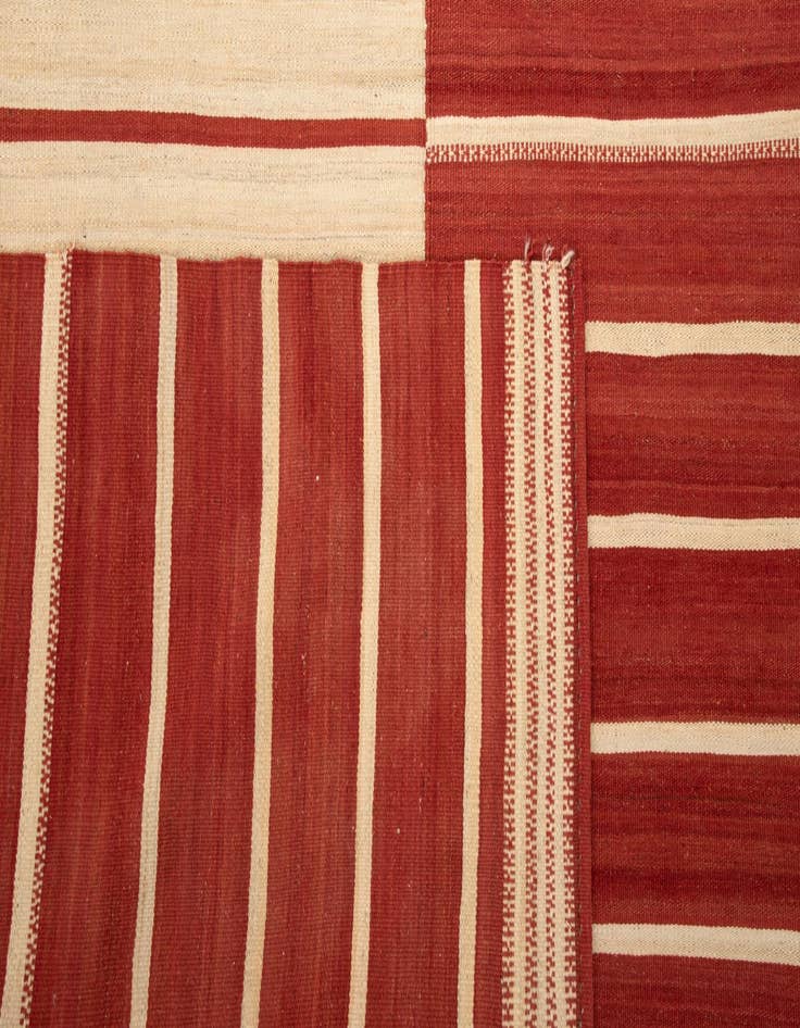 Detail image of  5' 1 x 6' 11 Baneh Kilim Rug