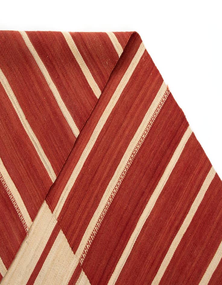 Detail image of  5' 1 x 6' 11 Baneh Kilim Rug