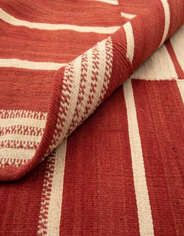 Detail image of  5' 1 x 6' 11 Baneh Kilim Rug