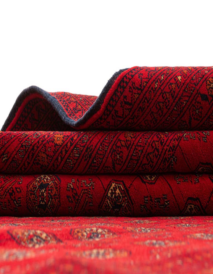 Detail image of  6' 8 x 9' 11 Barmacid on Silk Rug