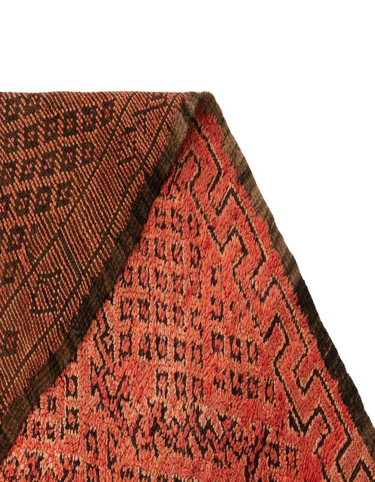 Detail image of  5' 9 x 9' 10 Berber Rug