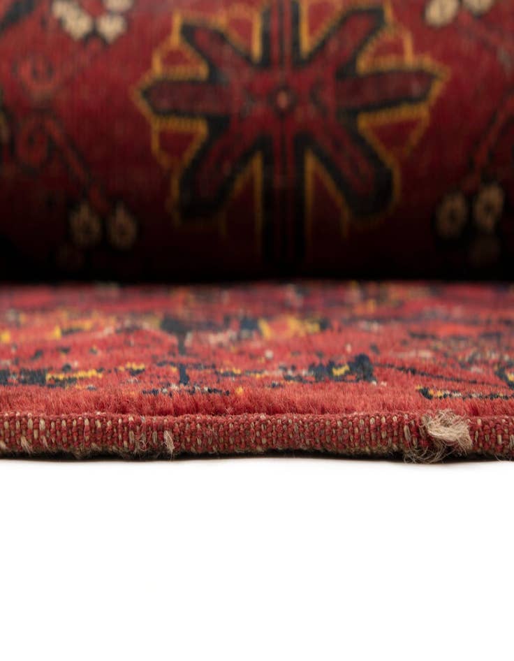 Detail image of  3' 11 x 6' 8  Hand Knotted Beschir-Jowal Rug