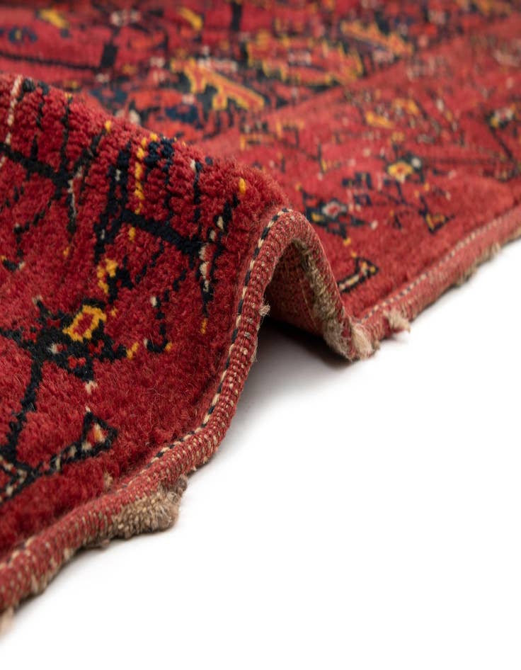 Detail image of  3' 11 x 6' 8  Hand Knotted Beschir-Jowal Rug