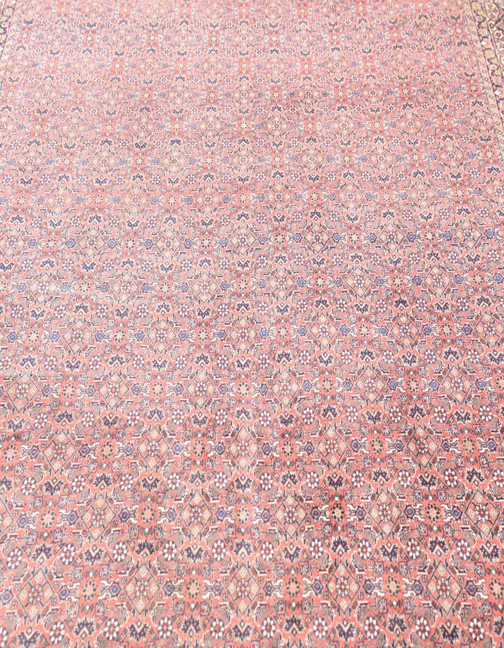 Detail image of  6' 7 x 9' 10  Hand Knotted Bidjar Persian Wool Rug