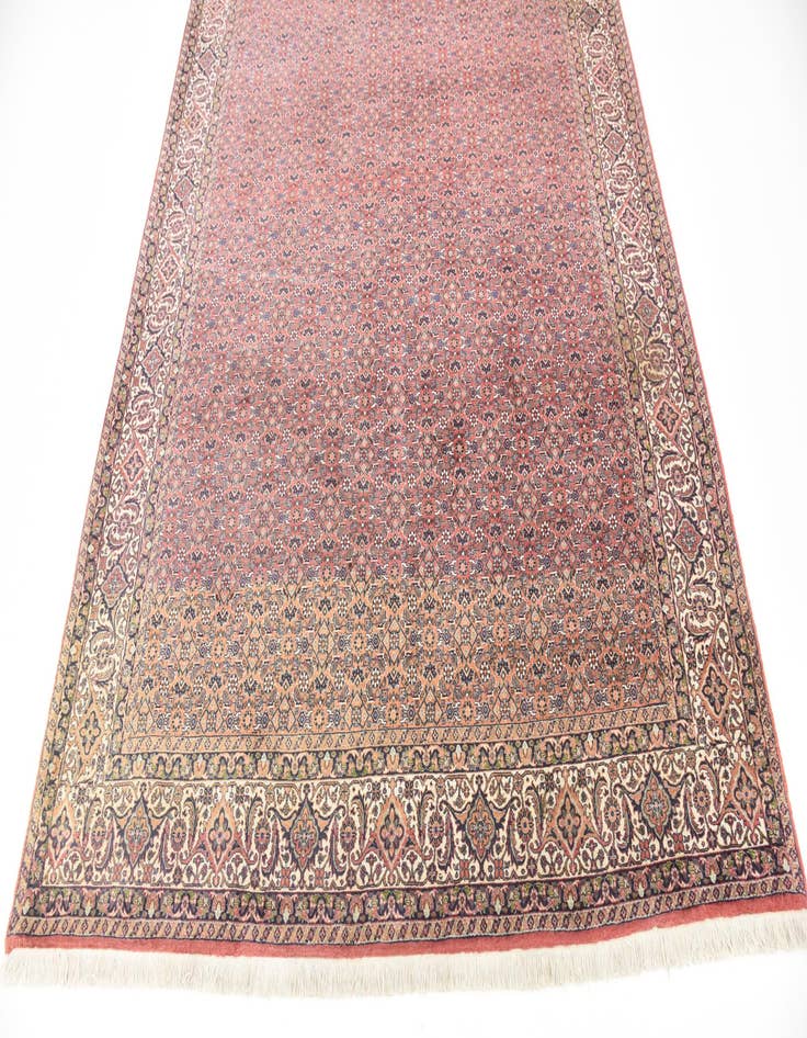 Detail image of  6' 7 x 9' 10  Hand Knotted Bidjar Persian Wool Rug