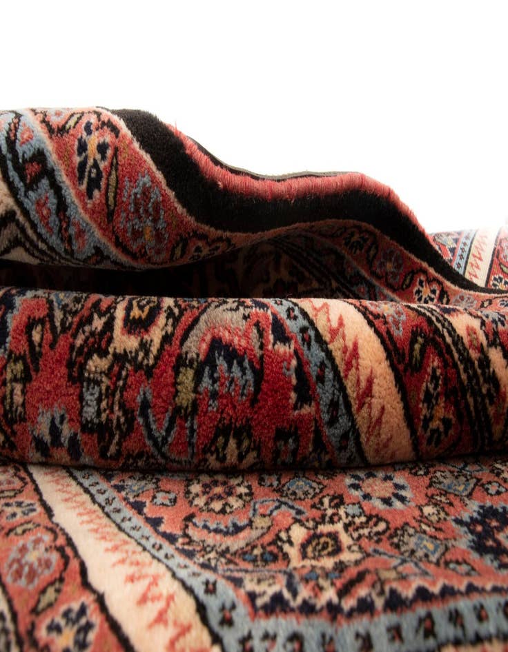 Detail image of  2' 11 x 4' 9  Hand Knotted Bidjar Persian Wool Rug