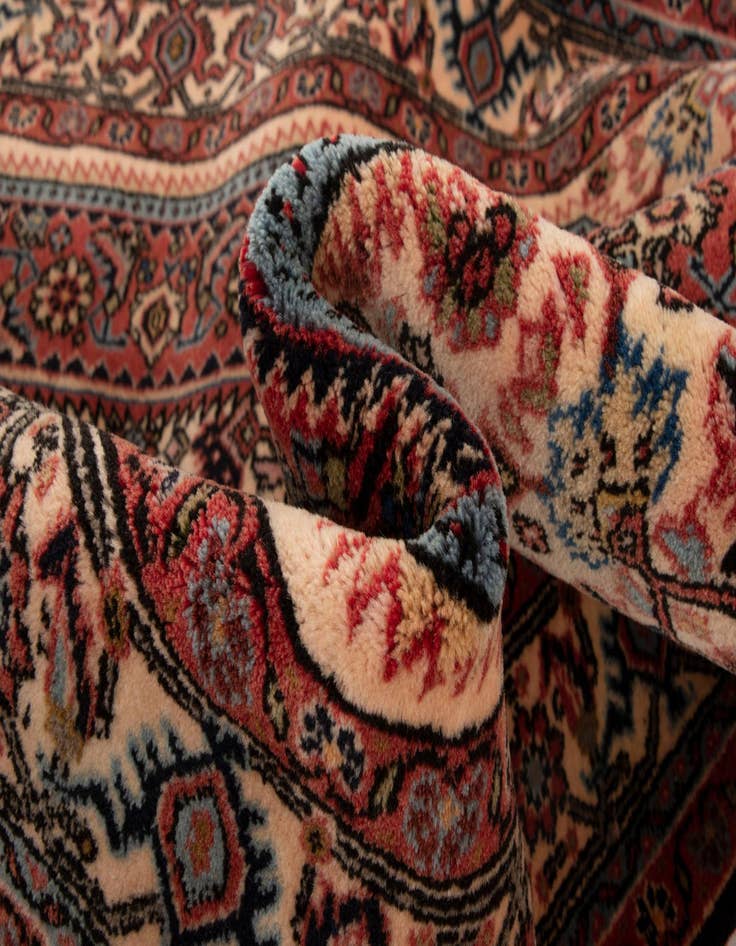 Detail image of  2' 11 x 4' 9  Hand Knotted Bidjar Persian Wool Rug