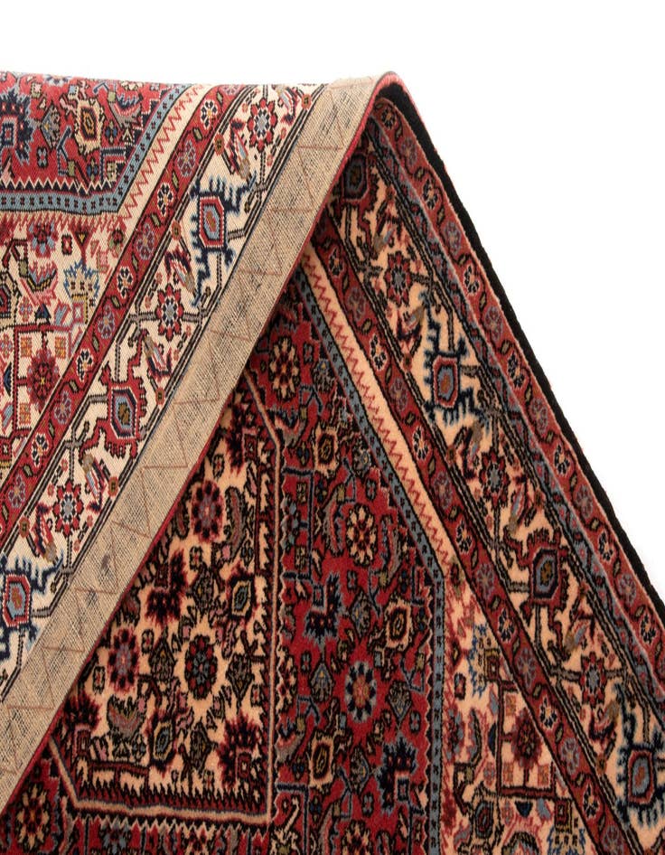 Detail image of  2' 11 x 4' 9  Hand Knotted Bidjar Persian Wool Rug