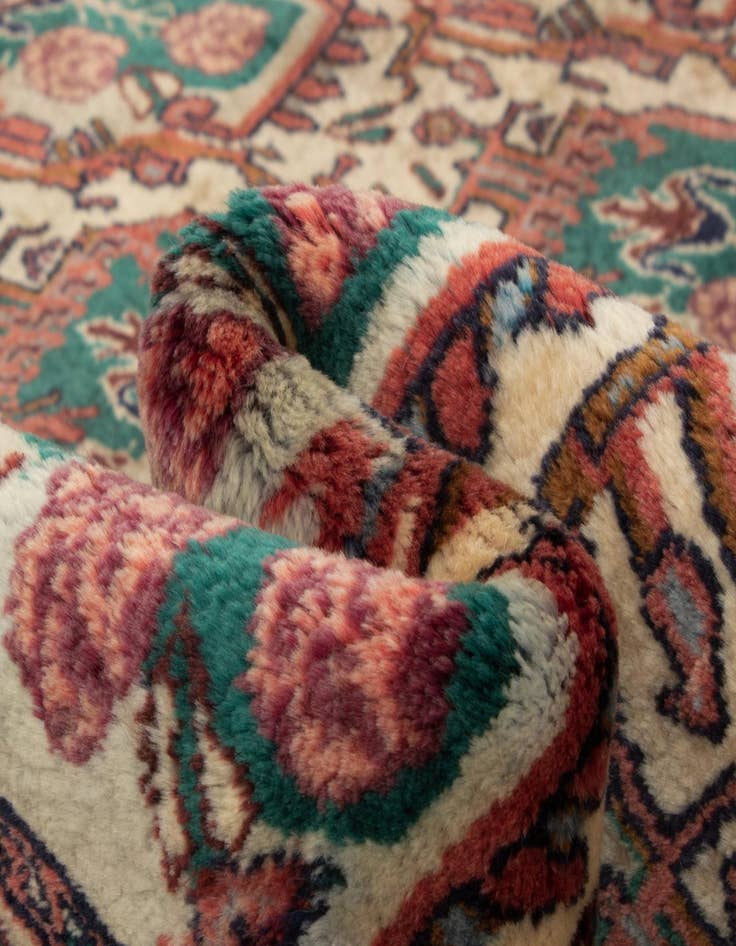 Detail image of  10' x 12' 10  Hand Knotted Bidjar Persian Wool Rug