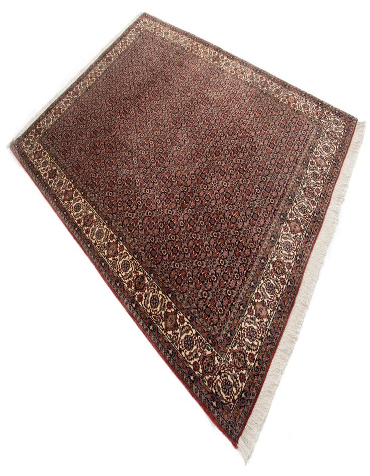 Detail image of  6' 9 x 9' 7  Hand Knotted Bidjar Persian Wool Rug