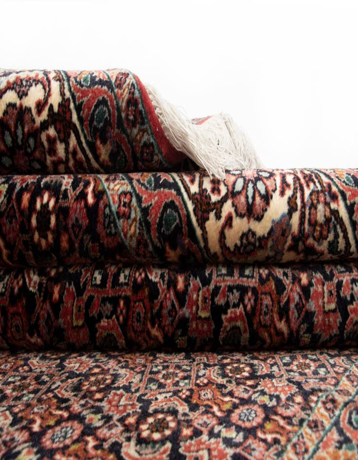 Detail image of  6' 9 x 9' 7  Hand Knotted Bidjar Persian Wool Rug