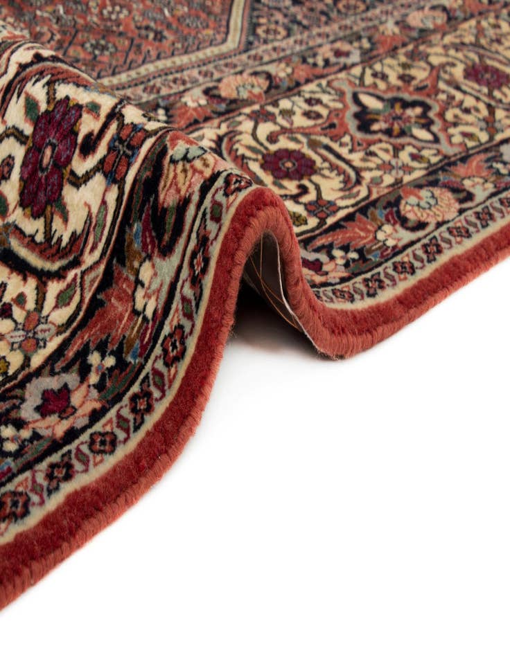 Detail image of  6' 7 x 9' 9  Hand Knotted Bidjar Persian Wool Rug