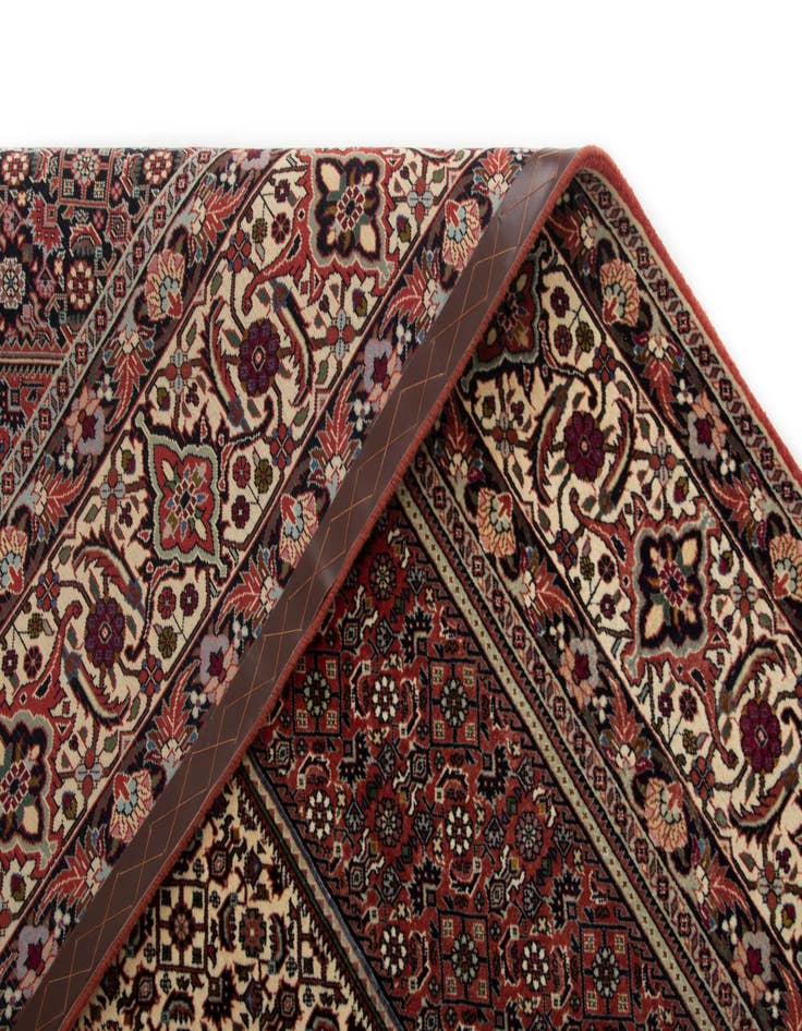 Detail image of  6' 7 x 9' 9  Hand Knotted Bidjar Persian Wool Rug