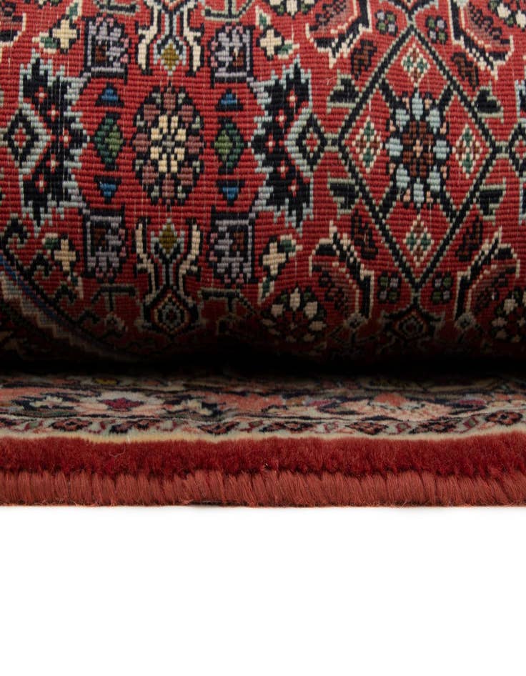 Detail image of  6' 7 x 9' 9  Hand Knotted Bidjar Persian Wool Rug