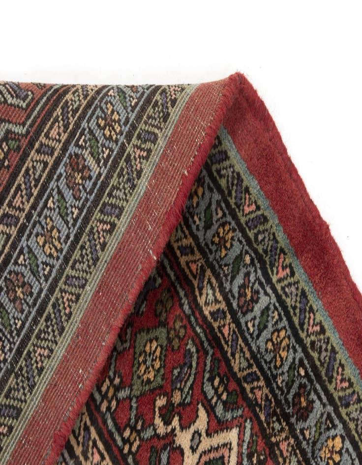 Detail image of  10' 2 x 13' 3  Hand Knotted Bidjar Persian Wool Rug