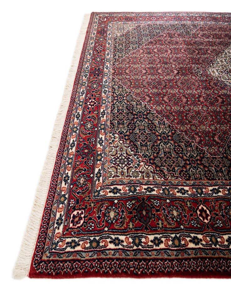 Detail image of  6' 4 x 10' 5  Hand Knotted Bidjar Oriental Wool Rug