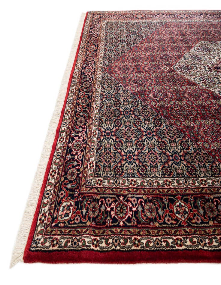 Detail image of  6' 7 x 10' 4  Hand Knotted Bidjar Oriental Wool Rug