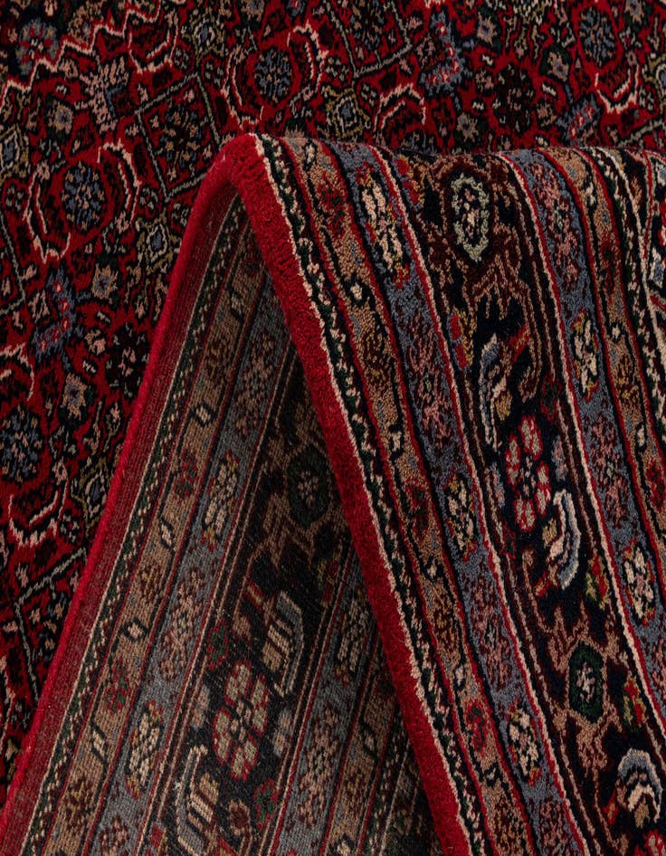 Detail image of  6' 4 x 9' 9  Hand Knotted Bidjar Wool Rug