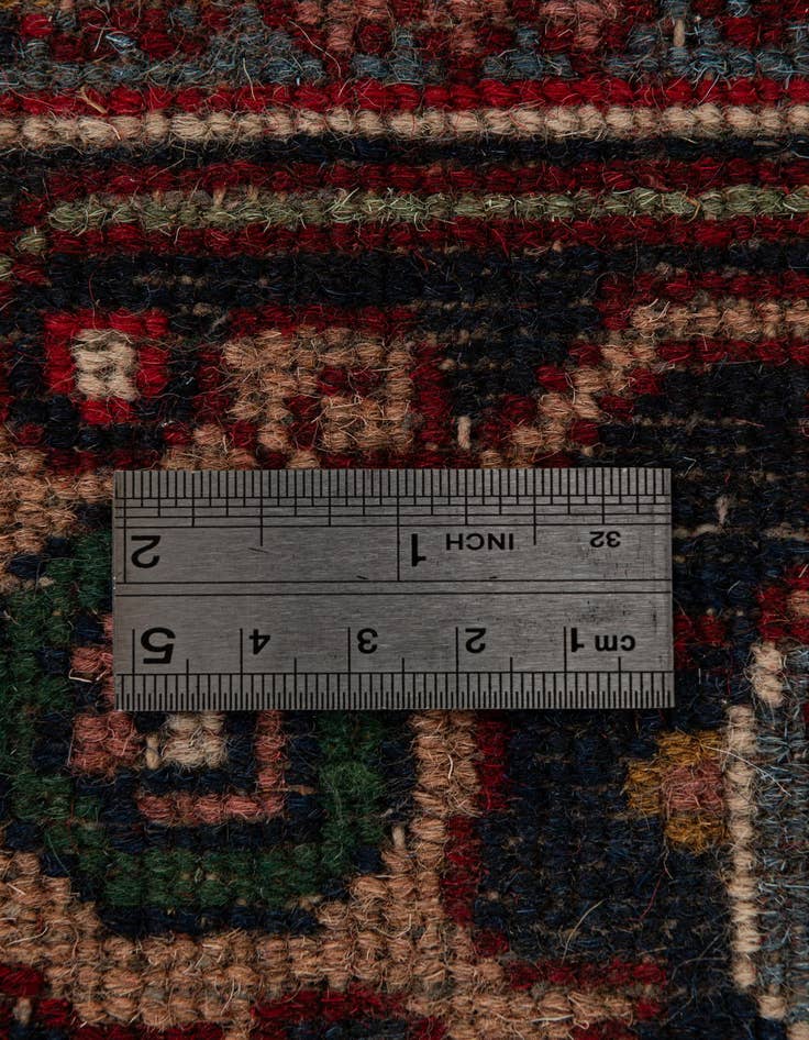 Detail image of  6' 6 x 9' 10  Hand Knotted Bidjar Wool Rug
