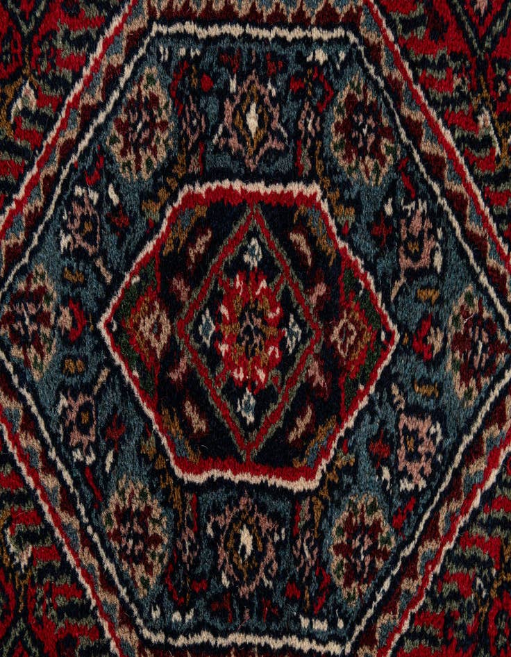 Detail image of  2' 11 x 5' 6  Hand Knotted Bidjar Wool Rug