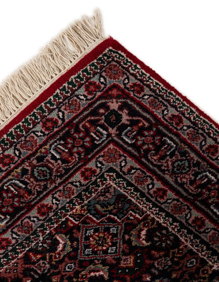 Detail image of  4' 3 x 6'  Hand Knotted Bidjar Wool Rug